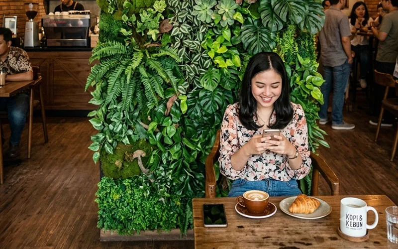 Taman Vertical Garden Jakarta